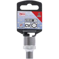 Socket, Hexagon - 12.5 mm ,1-2, Drive - 8 mm