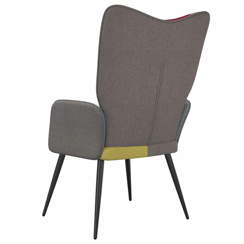 vidaXL šūpuļkrēsls, tekstilmozaīkas audums