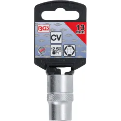Socket, Hexagon - 12.5 mm ,1-2, Drive - 13 mm