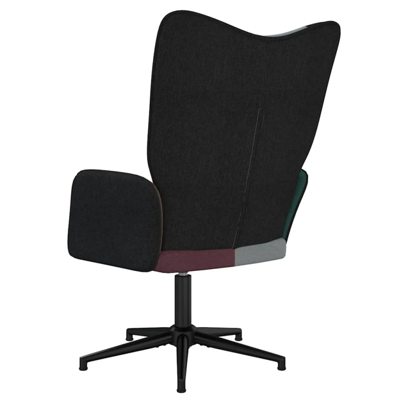 vidaXL atpūtas krēsls, tekstilmozaīkas audums