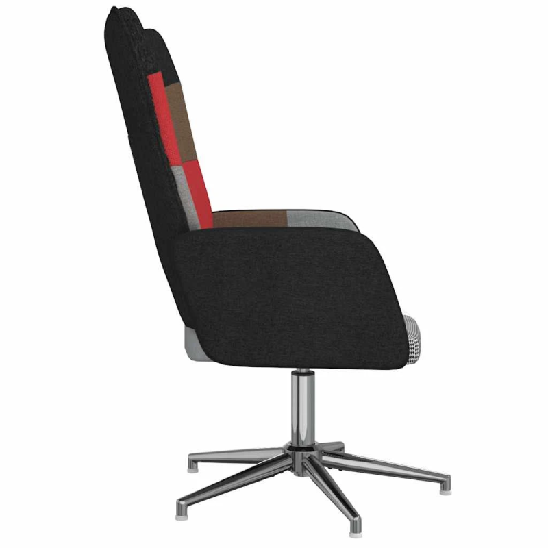 vidaXL atpūtas krēsls, tekstilmozaīkas audums