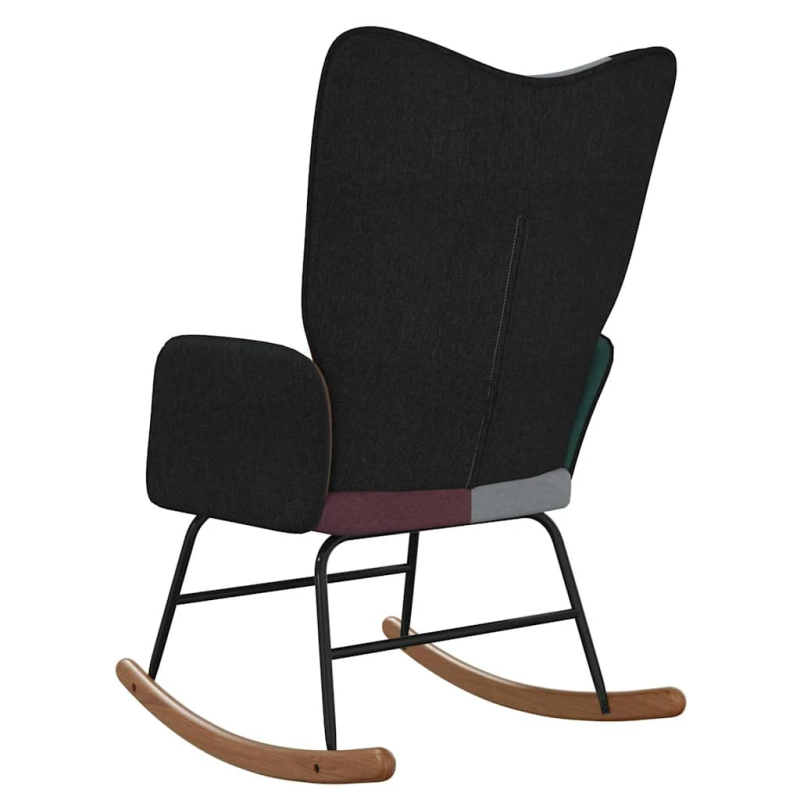 vidaXL atpūtas krēsls, tekstilmozaīkas audums