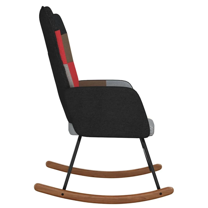 vidaXL atpūtas krēsls, tekstilmozaīkas audums