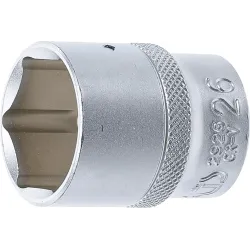Socket, Hexagon - 12.5 mm ,1-2, Drive - 26 mm