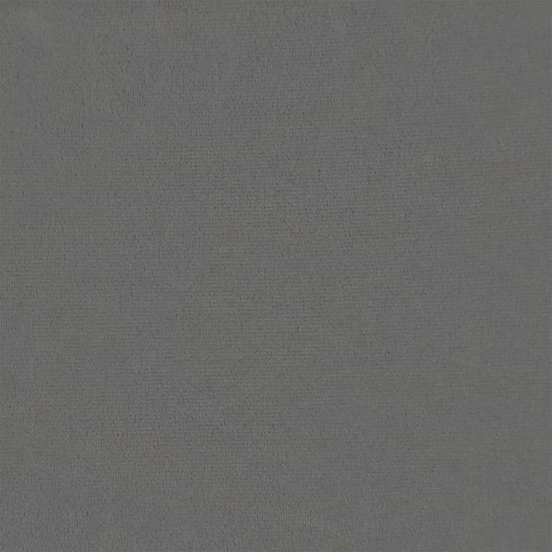 vidaXL soliņš ar koka kājām, tumši pelēks samts