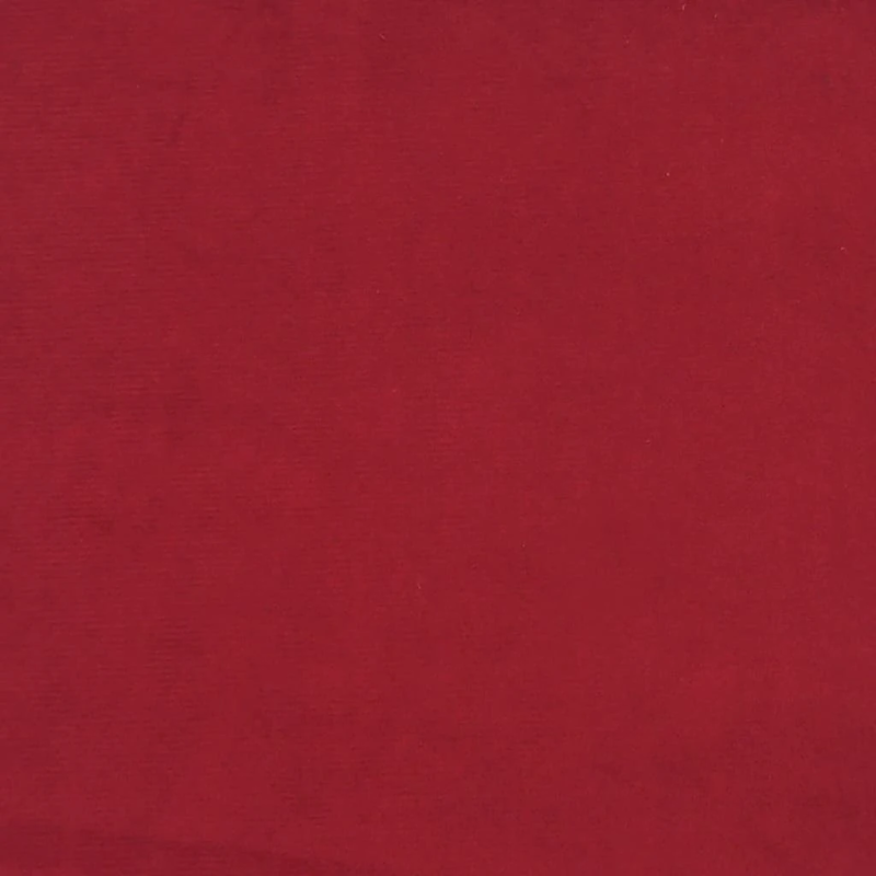 vidaXL soliņš ar koka kājām, vīnsarkans samts