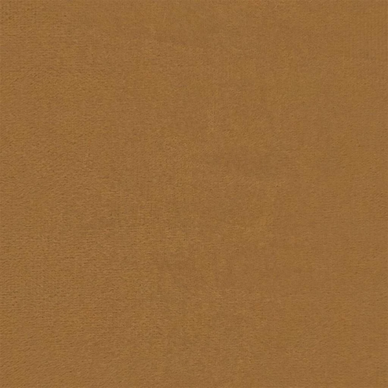 vidaXL soliņš ar koka kājām, brūns samts