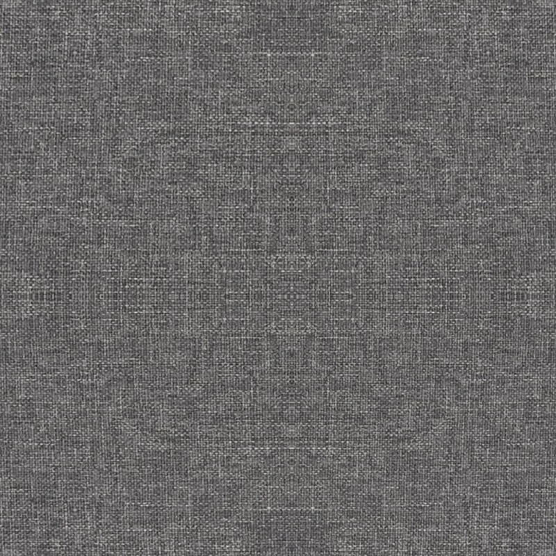 vidaXL soliņš ar koka kājām, gaiši pelēks audums