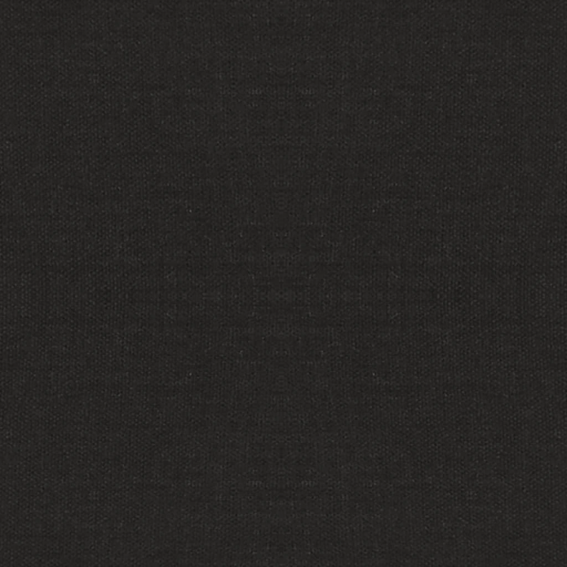 vidaXL soliņš ar koka kājām, melns audums