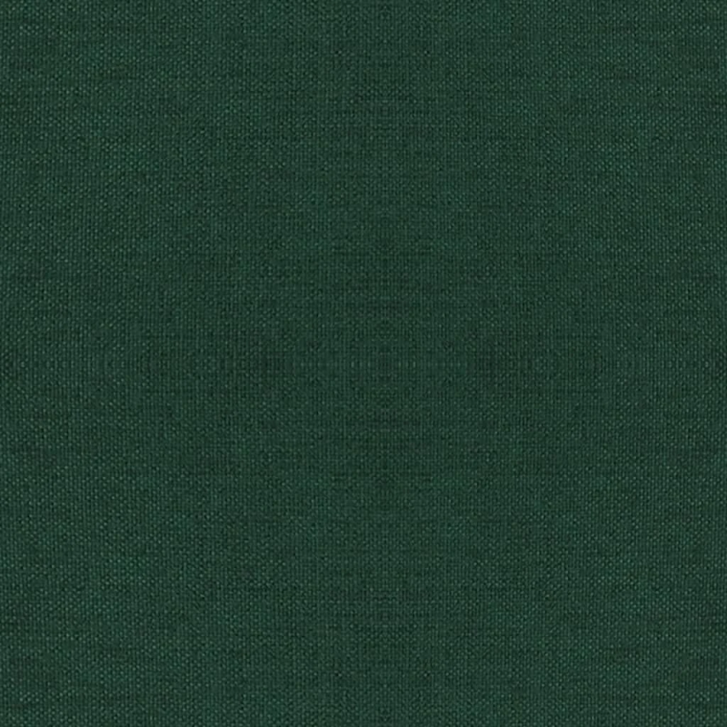 vidaXL soliņš ar koka kājām, tumši zaļš audums