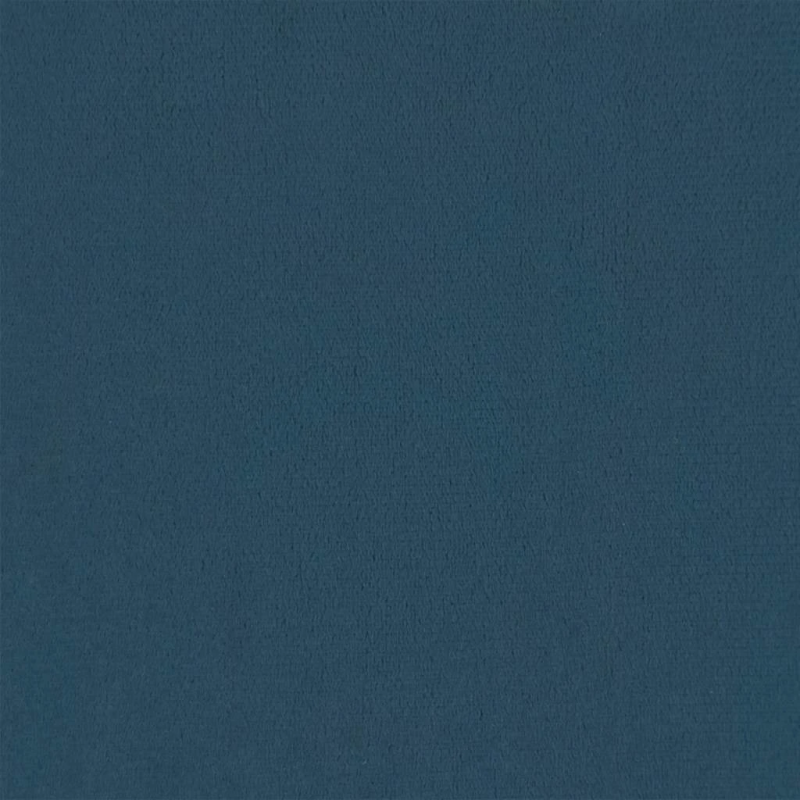 vidaXL soliņš ar koka kājām, zils samts