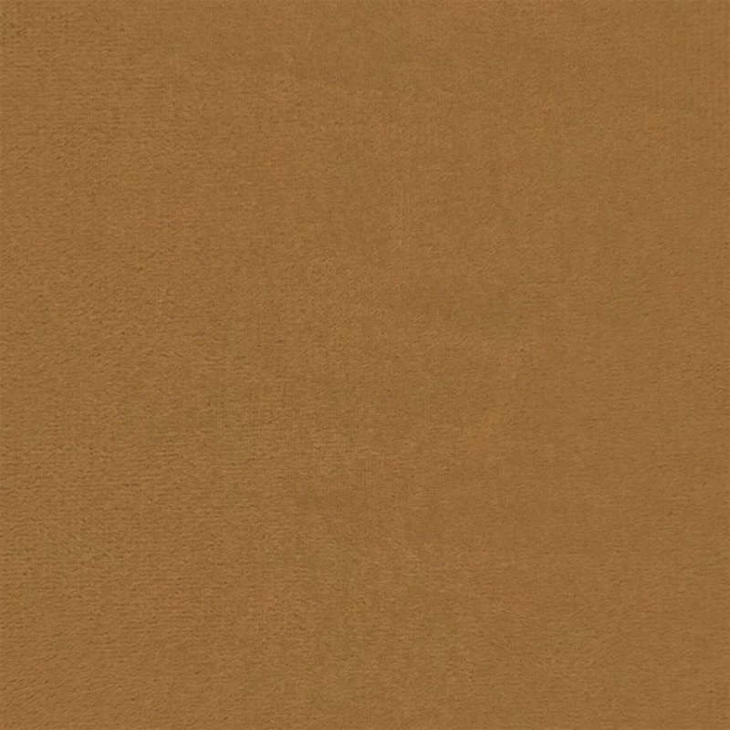 vidaXL soliņš ar koka kājām, brūns samts