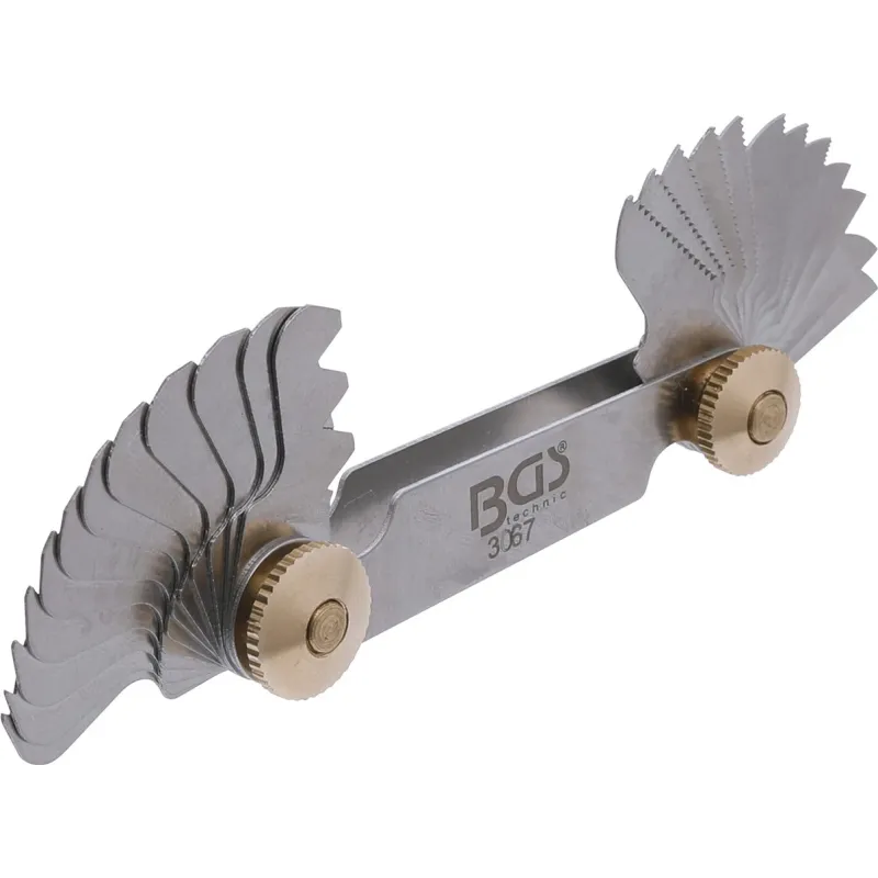 Screwpitch Gauge - 24 Blades - Metric 0.25 - 6.00 mm