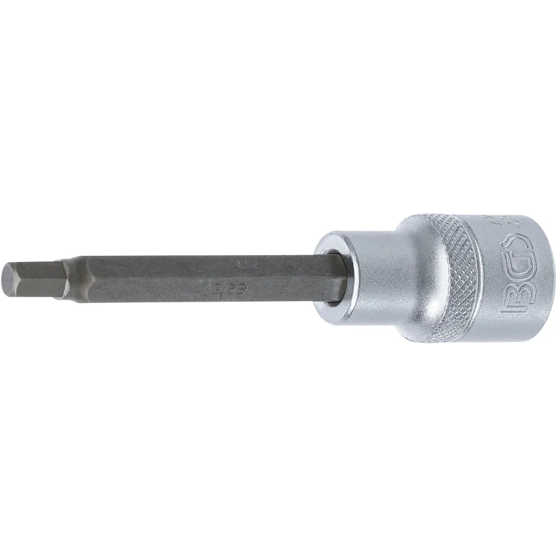 Skrūvgriežu uzgalis muciņā - 6 mm Uzgalis - 1-2 Stiprinājums - 100 mm Garums