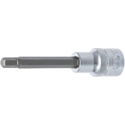 Bit Socket - length 100 mm - 12.5 mm ,1-2, Drive - internal Hexagon 7 mm