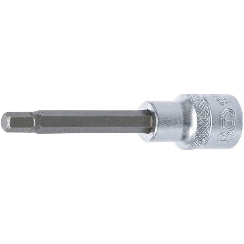 Skrūvgriežu uzgalis muciņā - 7 mm Uzgalis - 1-2 Stiprinājums - 100 mm Garums