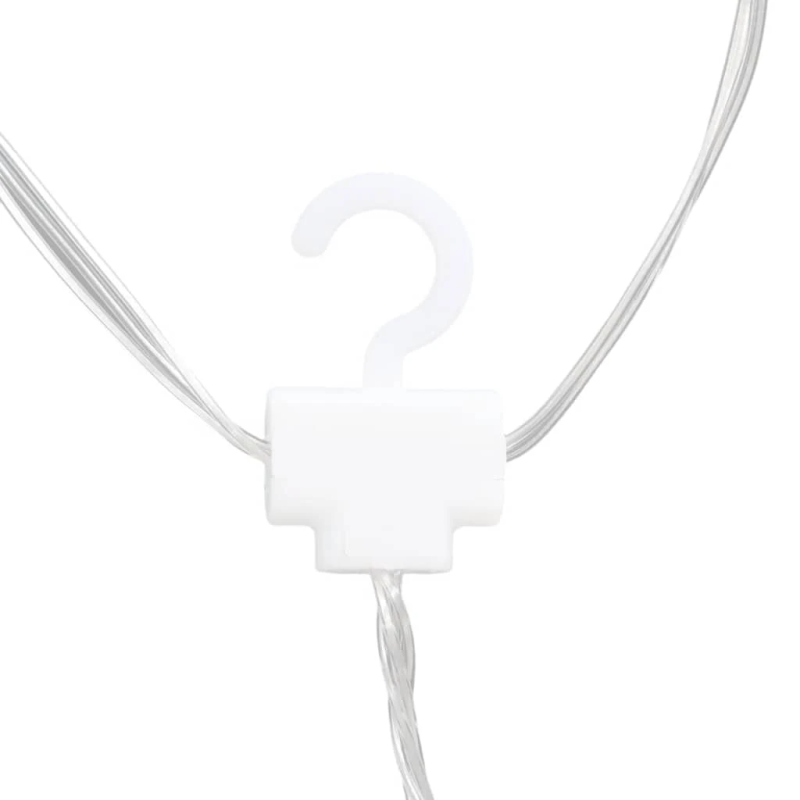 vidaXL lampiņas, zvaigžņu un mēness forma, tālvadības pults, 138 LED