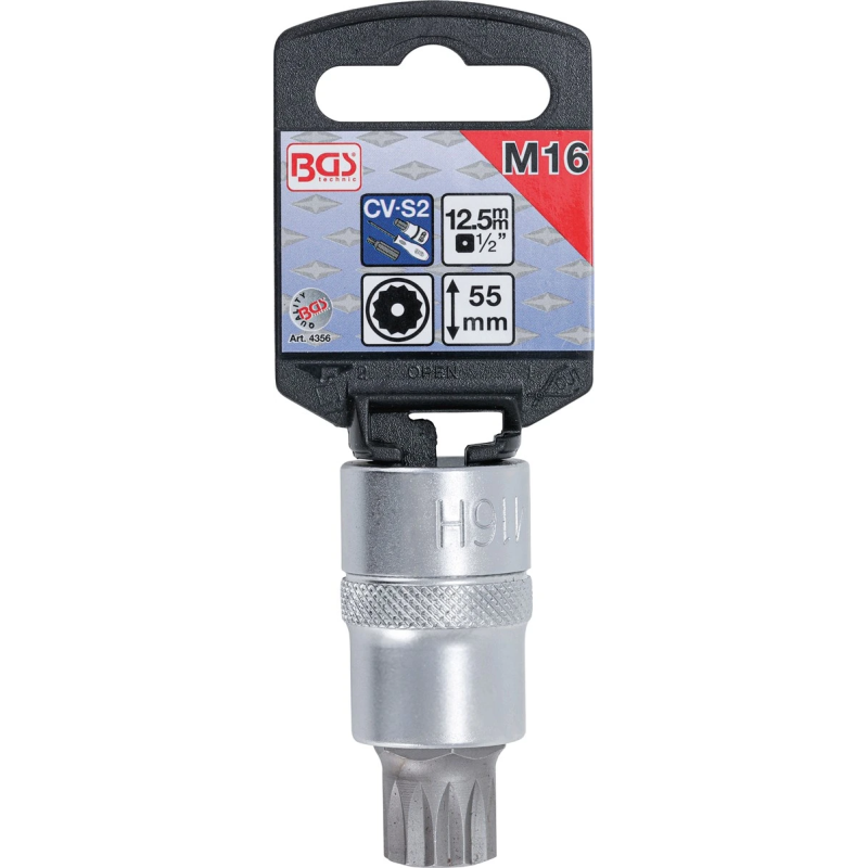 Skrūvgriežu uzgalis muciņā - M16 Uzgalis ,XZN, ar caurumu - 1-2 Stiprinājums