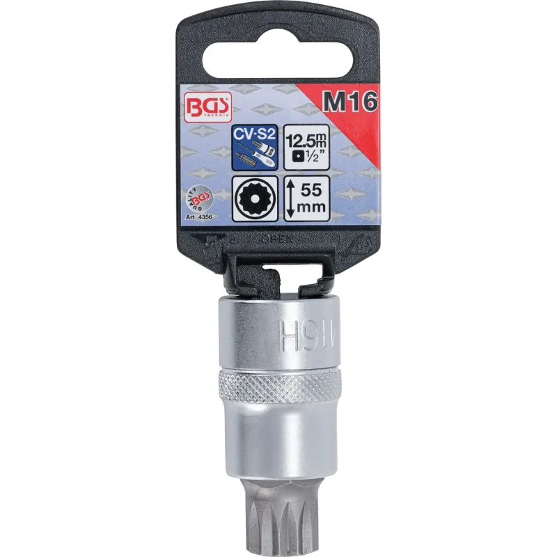 Skrūvgriežu uzgalis muciņā - M16 Uzgalis ,XZN, ar caurumu - 1-2 Stiprinājums