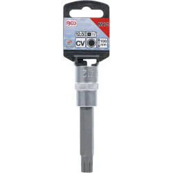 Bit Socket - length 100 mm - 12.5 mm ,1-2, Drive - Spline ,for XZN, - M12