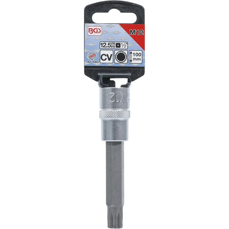 Skrūvgriežu uzgalis muciņā - M12 Uzgalis ,XZN, - 1-2 Stiprinājums - 100 mm Garums