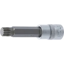 Bit Socket - length 100 mm - 12.5 mm ,1-2, Drive - Spline ,for XZN, - M14