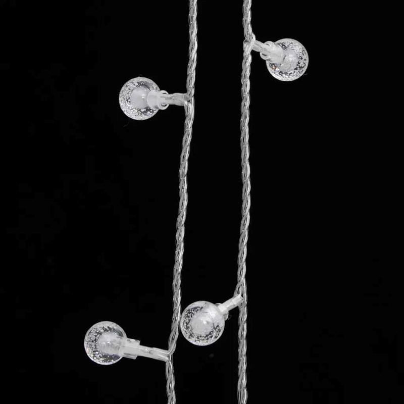 vidaXL LED lampiņu virtene, 40 m, 400 silti baltas LED, 8 funkcijas