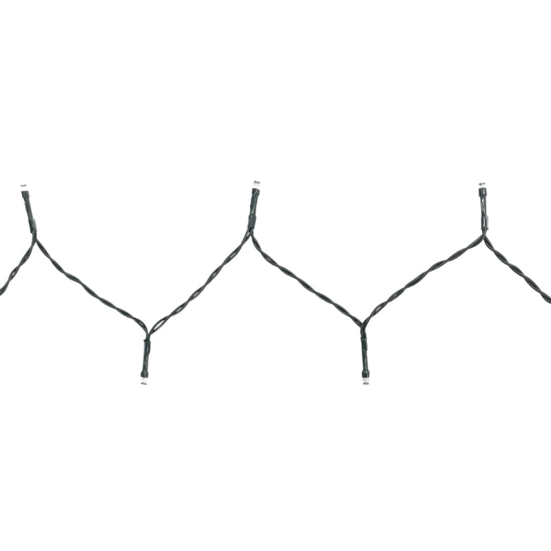 vidaXL Ziemassvētku lampiņas, 150 LED, 150 cm, vēsi baltas