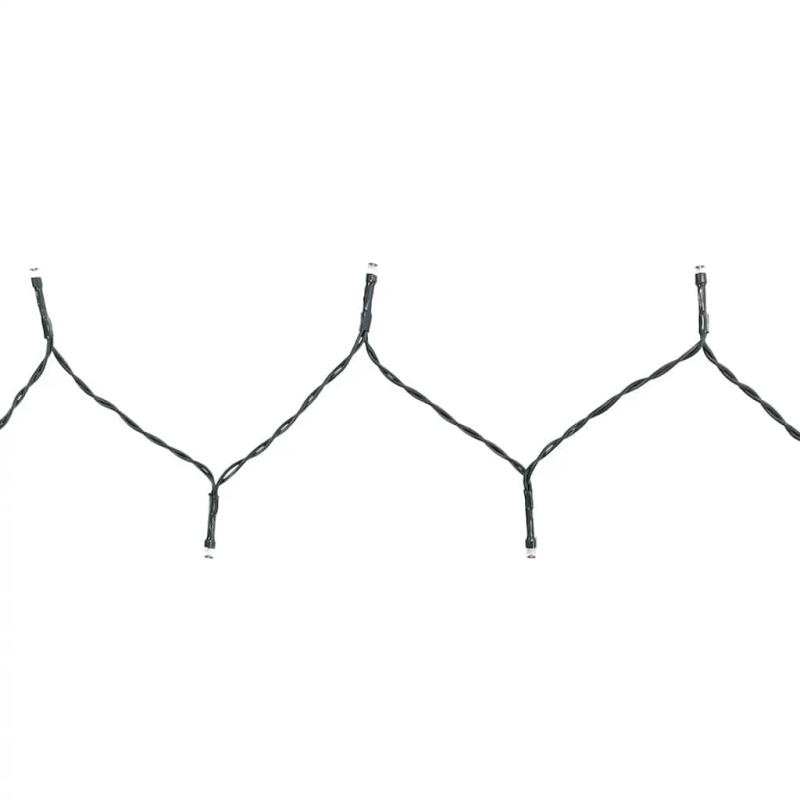 vidaXL Ziemassvētku lampiņas, 180 LED, 180 cm, vēsi baltas