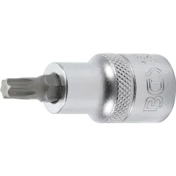 Bit Socket - 12.5 mm ,1-2, Drive - T-Star ,for Torx, T40