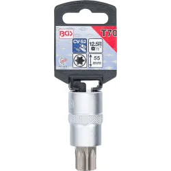 Skrūvgriežu uzgalis muciņā - T70 Uzgalis ,Torx, - 1-2 Stiprinājums