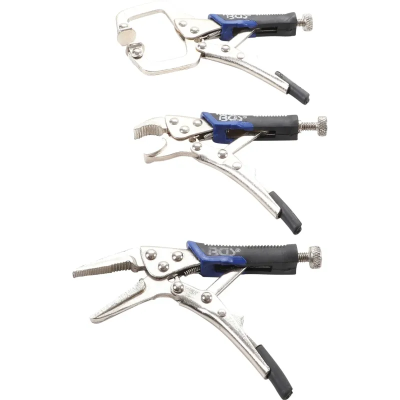 Mini Locking Grip Pliers Set - 3 pcs.