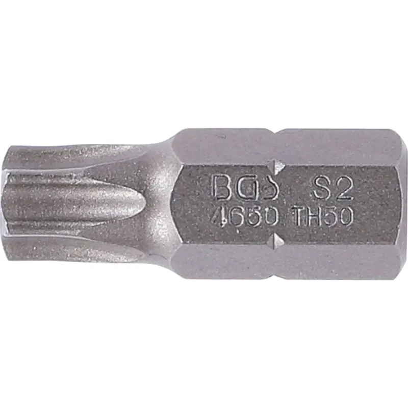 Skrūvgriežu uzgalis - T50 Uzgalis ,Torx, ar caurumu - 3-8 Stiprinājums - 30 mm Garums