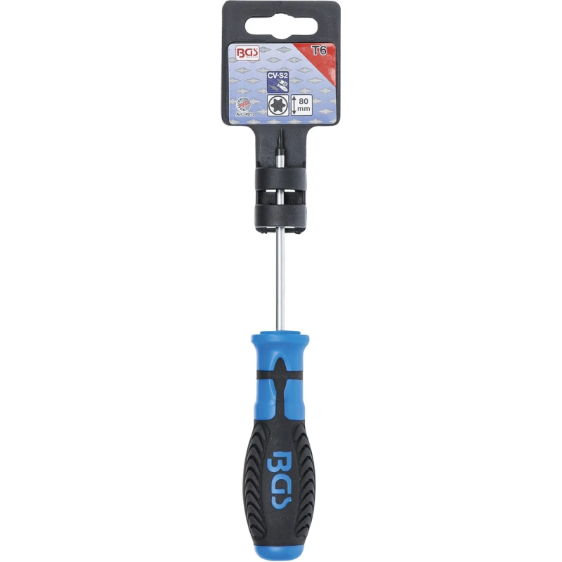 Skrūvgriezis Torx - T6 izmērs - 80 mm asmeņa garums