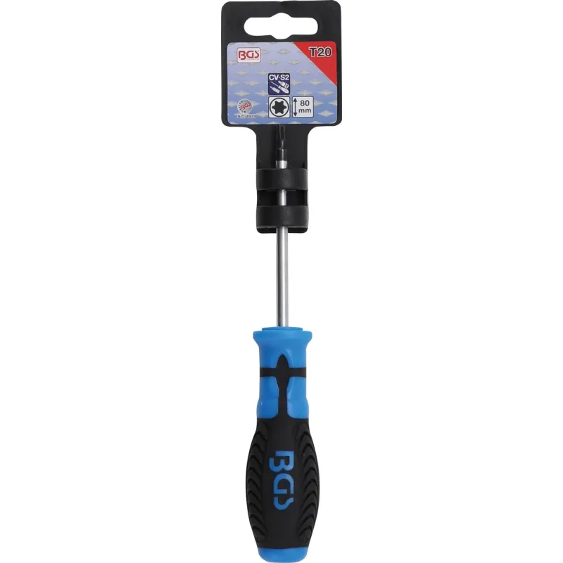 Skrūvgriezis Torx - T20 izmērs - 80 mm asmeņa garums