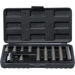 Bit Set - 10 mm ,3-8, Drive - Spline ,for XZN, - 11 pcs.
