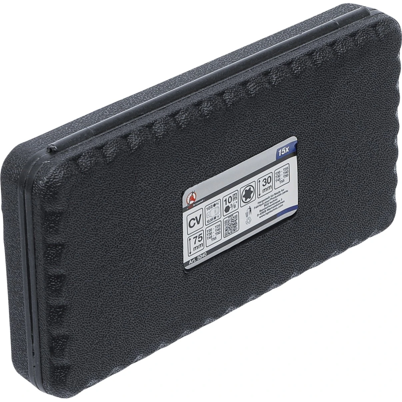 Skrūvgriežu uzgaļu komplekts ar Torx - 3-8 Stiprinājums - 15 gab.