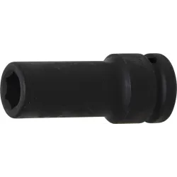 Impact Socket Hexagon, deep - 20 mm ,3-4, Drive - 17 mm