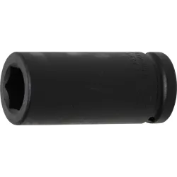 Impact Socket Hexagon, deep - 20 mm ,3-4, Drive - 22 mm