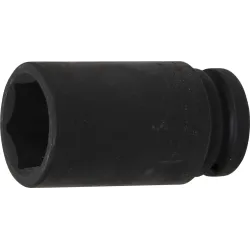 Impact Socket Hexagon, deep - 20 mm ,3-4, Drive - 33 mm