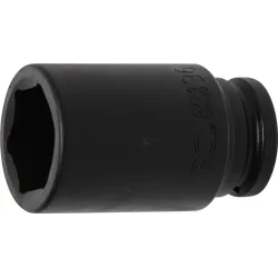 Impact Socket Hexagon, deep - 20 mm ,3-4, Drive - 36 mm