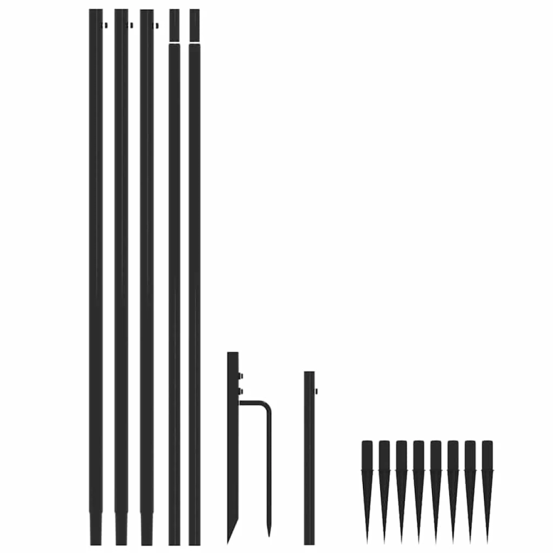 vidaXL LED Ziemassvētku eglīte iekštelpām āra 576 LED zila 3,6 m