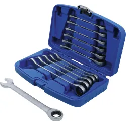 Ratchet Combination Wrench Set - 8 - 19 mm - 12 pcs.