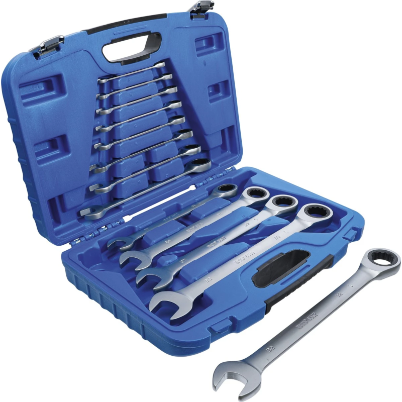 Reverso kombinēto atslēgu komplekts koferī - 8 - 32 mm - 13 gab.