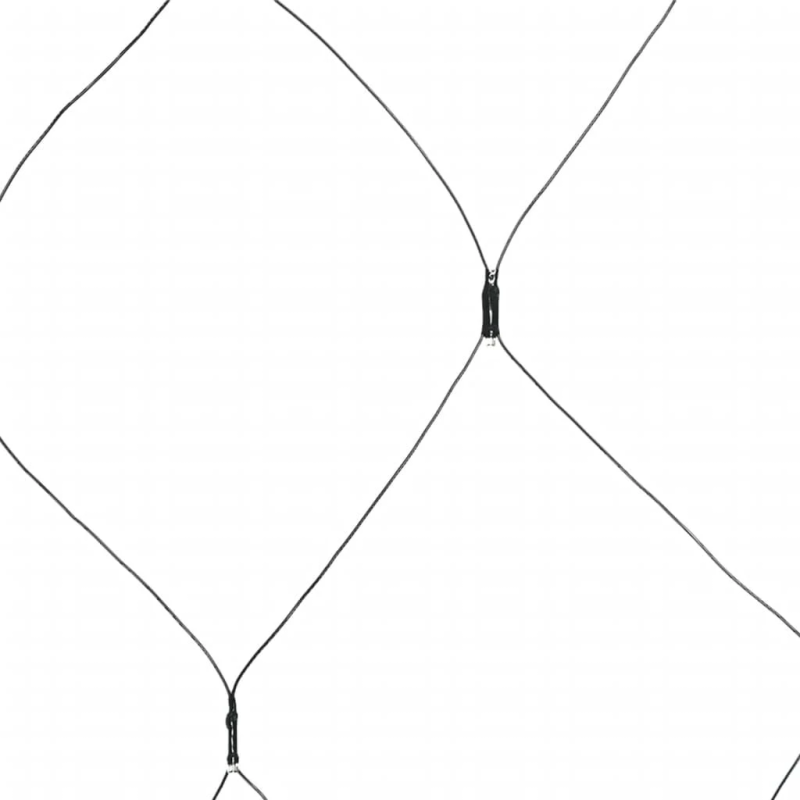 vidaXL Ziemassvētku lampiņu tīkls, 3x3 m, 306 gaiši zilas LED