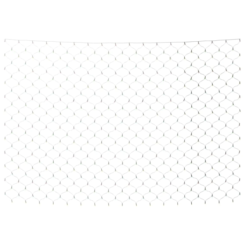 vidaXL Ziemassvētku lampiņu tīkls, 3x3 m, 306 krāsainas LED