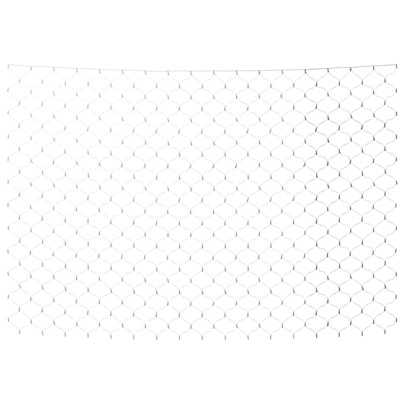 vidaXL Ziemassvētku lampiņu tīkls, 3x3 m, 306 krāsainas LED