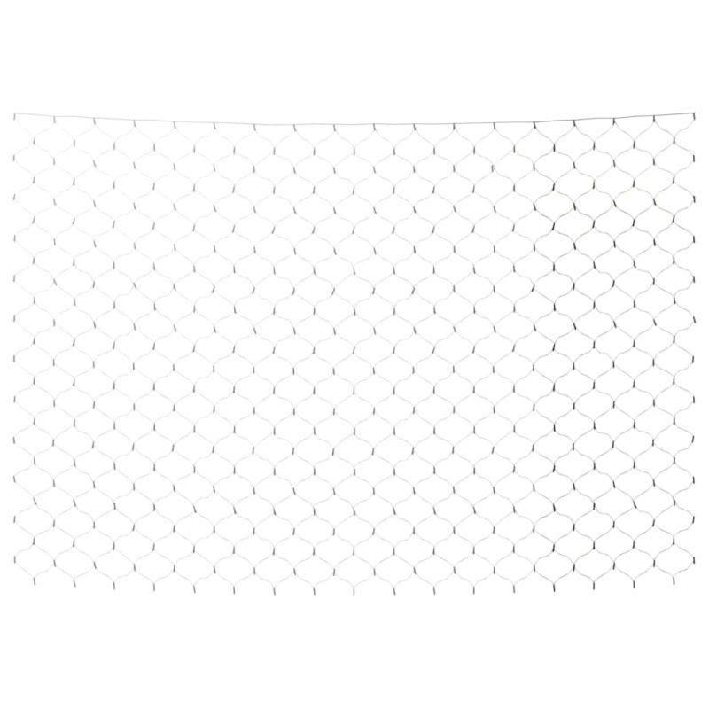 vidaXL Ziemassvētku lampiņu tīkls, 4x4 m, 544 krāsainas LED