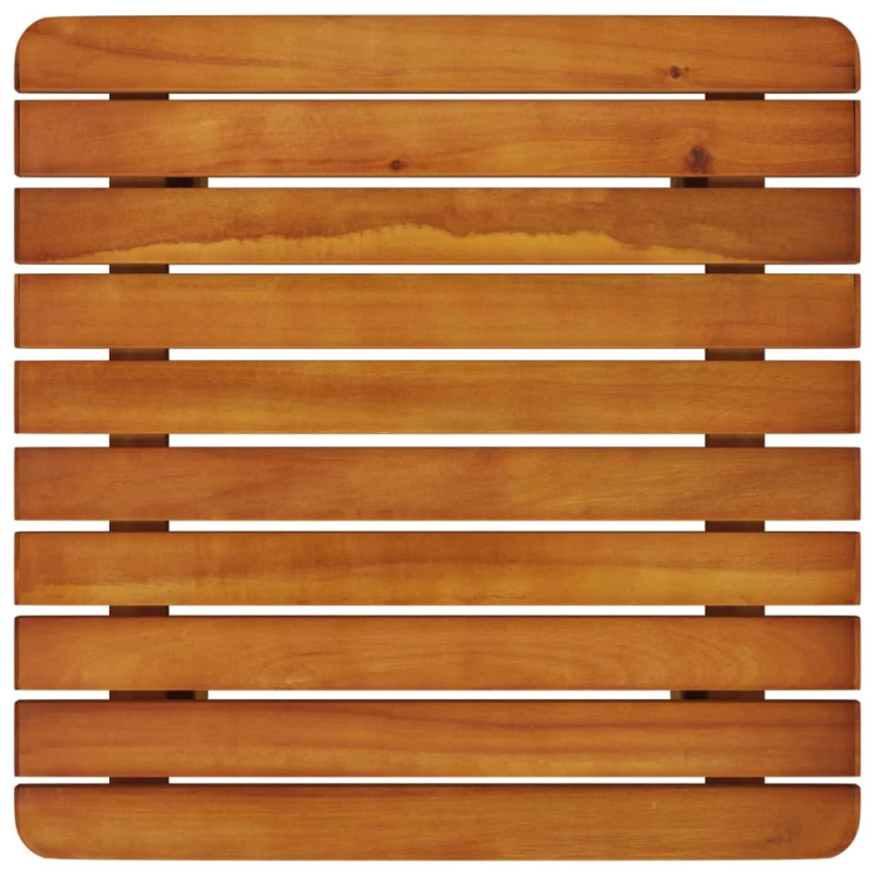 vidaXL 3-daļīgs bistro mēbeļu komplekts, akācijas masīvkoks