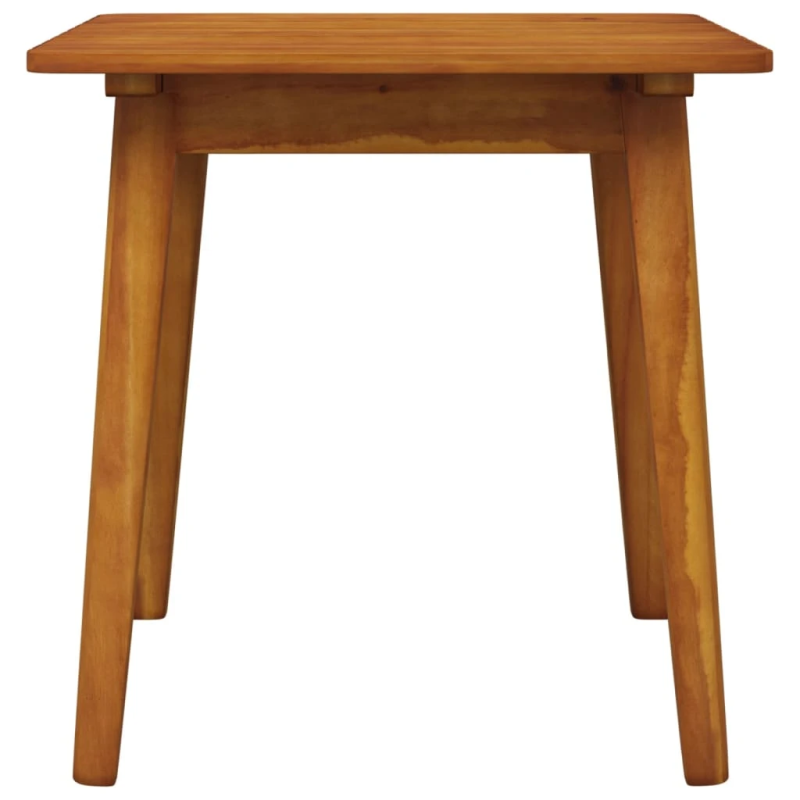 vidaXL 3-daļīgs bistro mēbeļu komplekts, akācijas masīvkoks